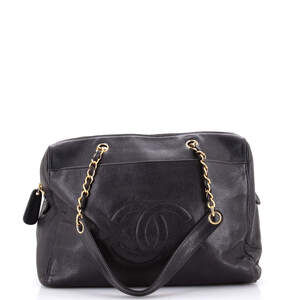 Chanel Vintage Timeless Zip Tote Caviar #220136C31B